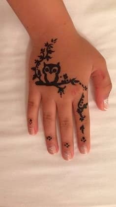 animated mehndi design for kids